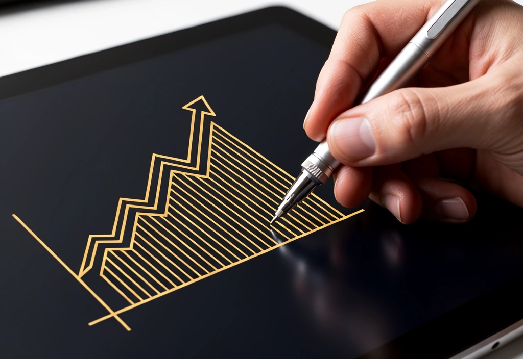 Financial analysis concept